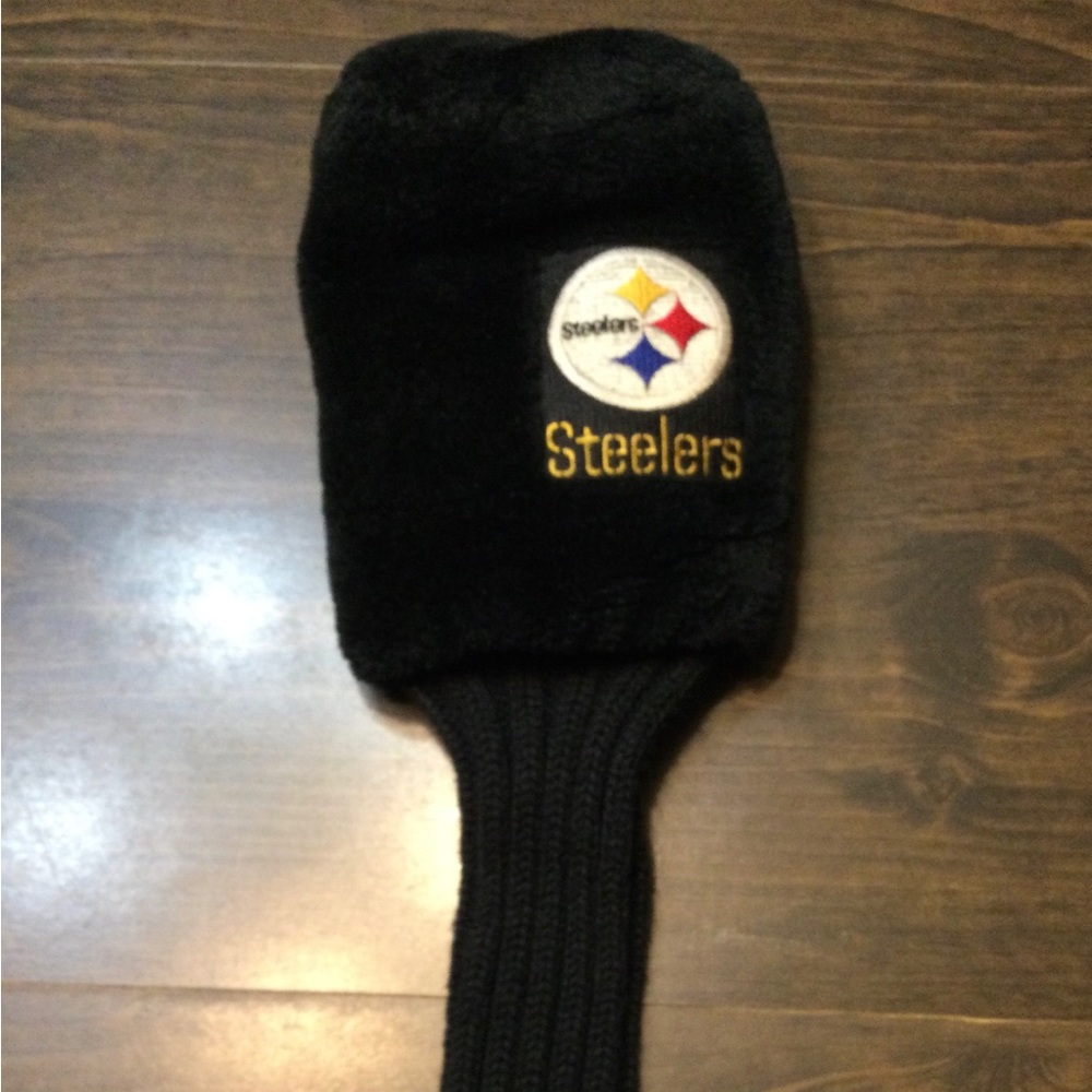 Pittsburgh Steelers golf Headcovers(quantity 2). 3 Wood headcovers